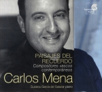 Portada del CD Paisajes del recuerdo (Barcelona: Harmonía Mundi Ibérica, D.L. 2006)